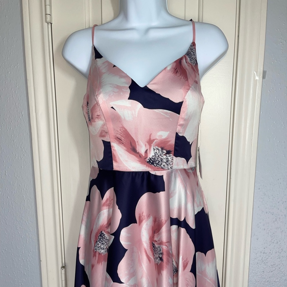 B. Darlin  Formal Dress Floral Hi-Low. NWT! - Picture 4 of 9